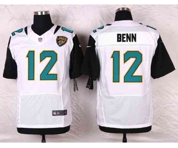 nike nfl jerseys jacksonville jaguars #12 benn white[Elite]