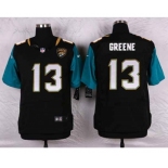 nike nfl jerseys jacksonville jaguars #13 greene black[Elite]