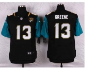 nike nfl jerseys jacksonville jaguars #13 greene black[Elite]