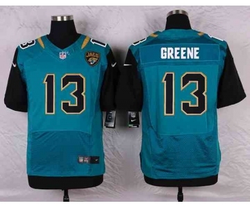 nike nfl jerseys jacksonville jaguars #13 greene green[Elite]