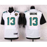 nike nfl jerseys jacksonville jaguars #13 greene white[Elite]