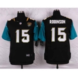 nike nfl jerseys jacksonville jaguars #15 robinson black[Elite]