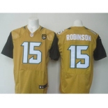 nike nfl jerseys jacksonville jaguars #15 robinson yellow[Elite]