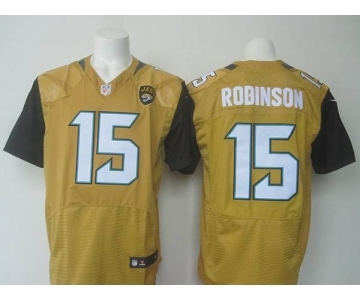 nike nfl jerseys jacksonville jaguars #15 robinson yellow[Elite]