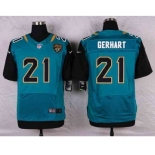 nike nfl jerseys jacksonville jaguars #21 gerhart green[Elite]