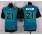 nike nfl jerseys jacksonville jaguars #21 gerhart green[Elite]