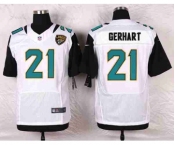 nike nfl jerseys jacksonville jaguars #21 gerhart white[Elite]