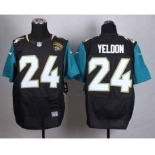 nike nfl jerseys jacksonville jaguars #24 yeldon black[Elite]