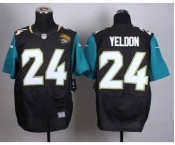 nike nfl jerseys jacksonville jaguars #24 yeldon black[Elite]