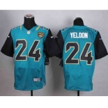 nike nfl jerseys jacksonville jaguars #24 yeldon green[Elite]