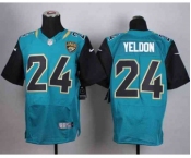 nike nfl jerseys jacksonville jaguars #24 yeldon green[Elite]