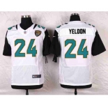 nike nfl jerseys jacksonville jaguars #24 yeldon white[Elite]