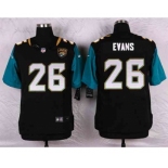 nike nfl jerseys jacksonville jaguars #26 evans black[Elite]