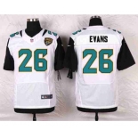 nike nfl jerseys jacksonville jaguars #26 evans white[Elite]