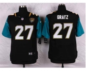 nike nfl jerseys jacksonville jaguars #27 gratz black[Elite][gratz]