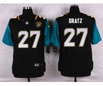 nike nfl jerseys jacksonville jaguars #27 gratz black[Elite][gratz]