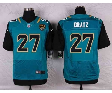 nike nfl jerseys jacksonville jaguars #27 gratz green[Elite][gratz]