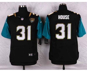 nike nfl jerseys jacksonville jaguars #31 house black[Elite]