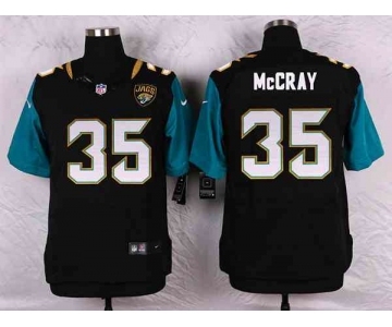 nike nfl jerseys jacksonville jaguars #35 mccray black[Elite]