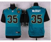 nike nfl jerseys jacksonville jaguars #35 mccray green[Elite]