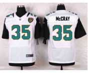 nike nfl jerseys jacksonville jaguars #35 mccray white[Elite]