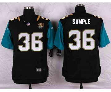 nike nfl jerseys jacksonville jaguars #36 sample black[Elite]