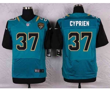 nike nfl jerseys jacksonville jaguars #37 cyprien green[Elite]