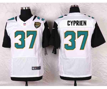 nike nfl jerseys jacksonville jaguars #37 cyprien white[Elite]