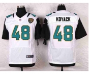 nike nfl jerseys jacksonville jaguars #48 koyack white[Elite]