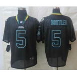 nike nfl jerseys jacksonville jaguars #5 bortles black[Elite lights out]