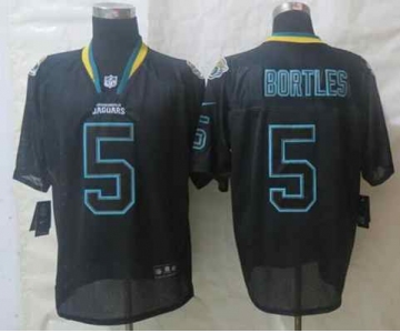 nike nfl jerseys jacksonville jaguars #5 bortles black[Elite lights out]