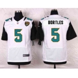 nike nfl jerseys jacksonville jaguars #5 bortles white[Elite]