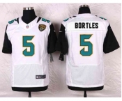 nike nfl jerseys jacksonville jaguars #5 bortles white[Elite]