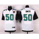 nike nfl jerseys jacksonville jaguars #50 smith white[Elite]