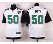 nike nfl jerseys jacksonville jaguars #50 smith white[Elite]