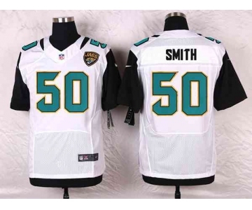 nike nfl jerseys jacksonville jaguars #50 smith white[Elite]