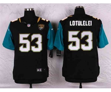 nike nfl jerseys jacksonville jaguars #53 lotulelei black[Elite]