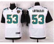 nike nfl jerseys jacksonville jaguars #53 lotulelei white[Elite]