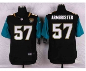 nike nfl jerseys jacksonville jaguars #57 armbrister black[Elite]