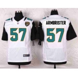 nike nfl jerseys jacksonville jaguars #57 armbrister white[Elite]