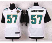 nike nfl jerseys jacksonville jaguars #57 armbrister white[Elite]