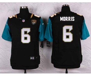 nike nfl jerseys jacksonville jaguars #6 morris black[Elite]