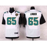 nike nfl jerseys jacksonville jaguars #65 linder white[Elite]