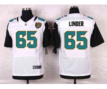 nike nfl jerseys jacksonville jaguars #65 linder white[Elite]