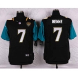 nike nfl jerseys jacksonville jaguars #7 henne black[Elite]