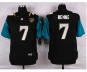 nike nfl jerseys jacksonville jaguars #7 henne black[Elite]