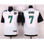 nike nfl jerseys jacksonville jaguars #7 henne white[Elite]