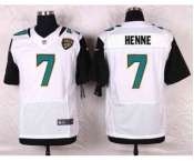 nike nfl jerseys jacksonville jaguars #7 henne white[Elite]