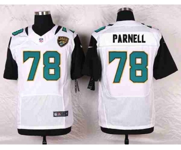 nike nfl jerseys jacksonville jaguars #78 parnell white[Elite]