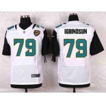 nike nfl jerseys jacksonville jaguars #79 igbinosun white[Elite]